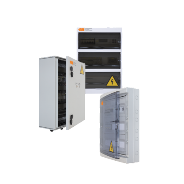 Шкафы электрические низковольтные однофазные