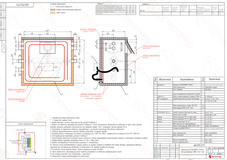 Термочехол PETROTHERM-TCH.EH-L (065119.2173) для расходомера